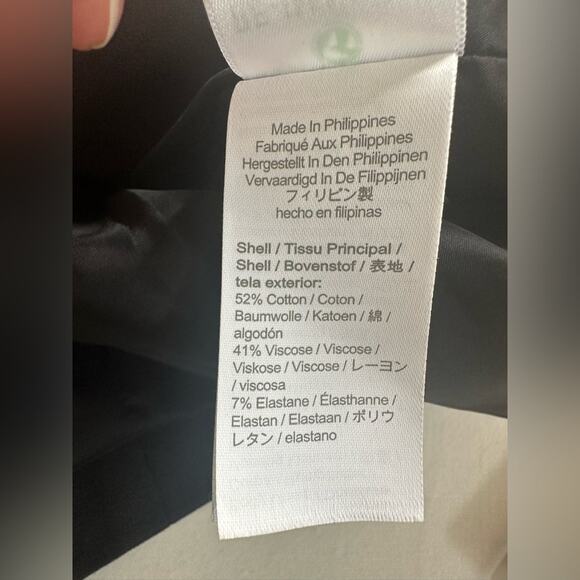 J. Crew Parke Bi- Stretch Blazer Black Size 18 Cotton Viscose Blend - Picture 2 of 6